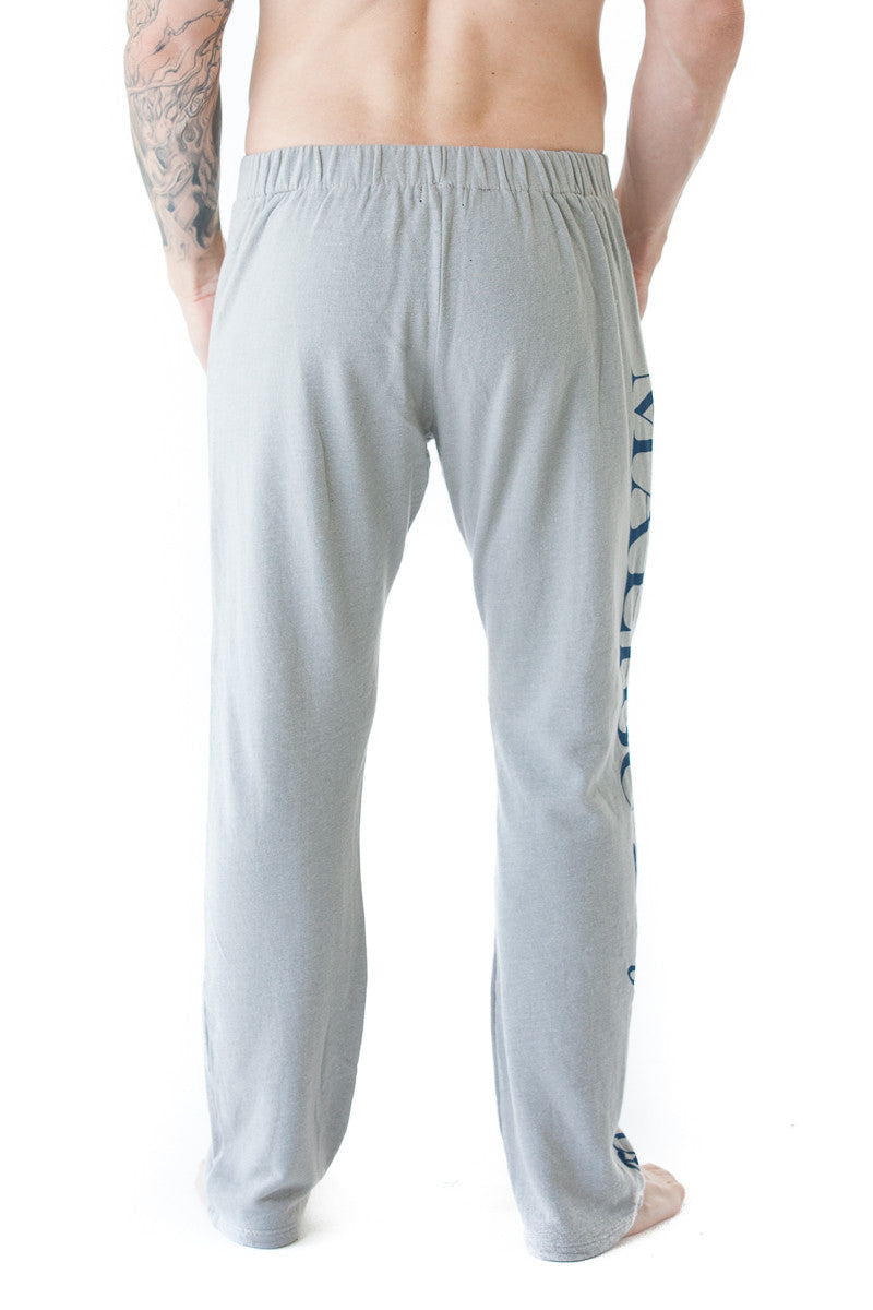 Straight Leg Signature Sweatpants in Dove Grey