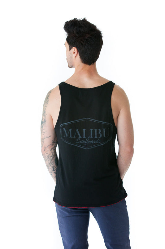 Malibu Muscle Tank (Black)