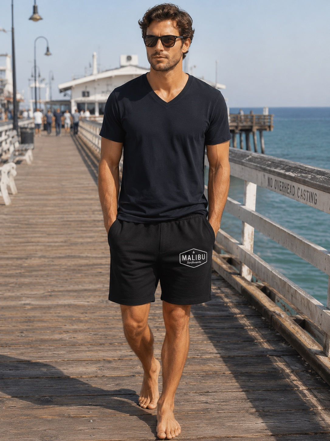 Malibu Signature V-Neck Tee