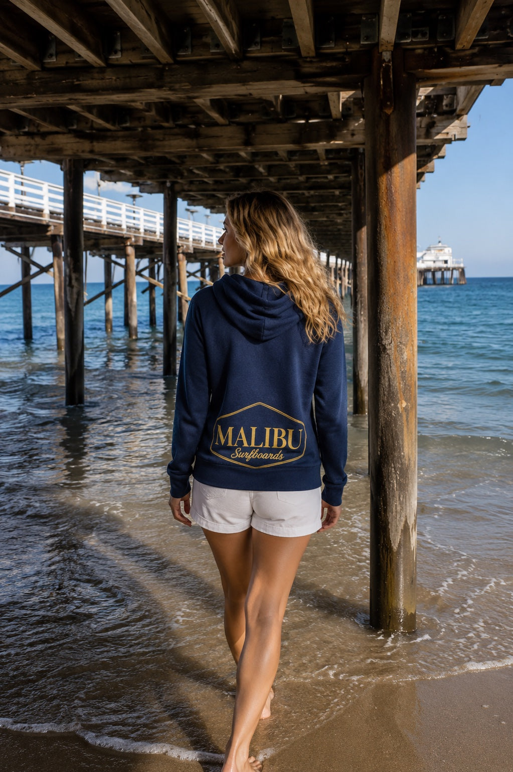 Women's Signature Hoodie in Ocean Blue