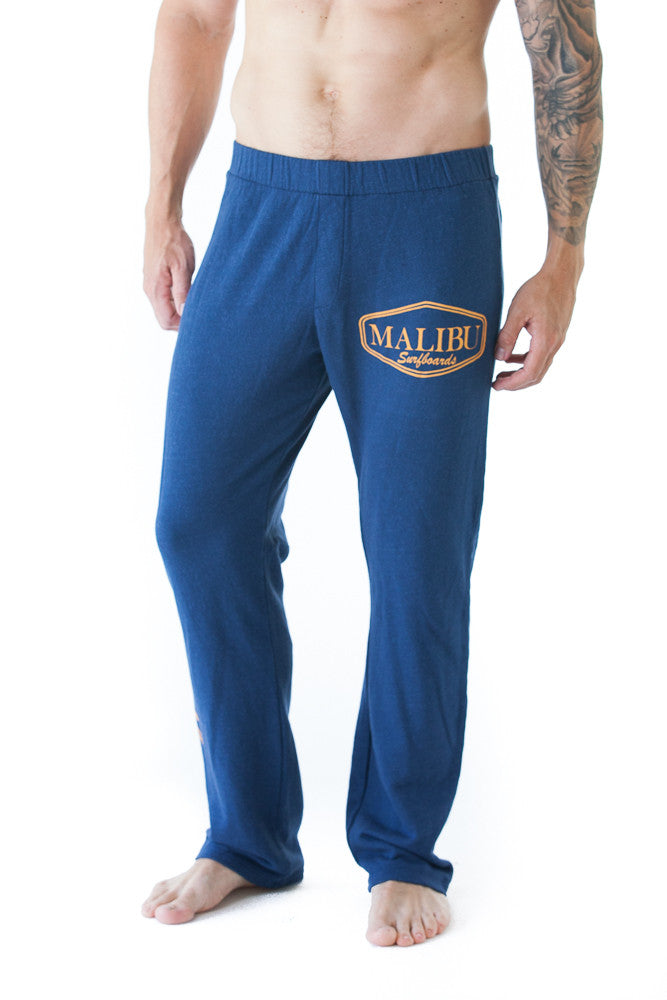Straight Leg Signature Sweatpants in Soft Blue