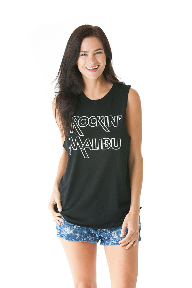"Rockin Malibu" Muscle Tank
