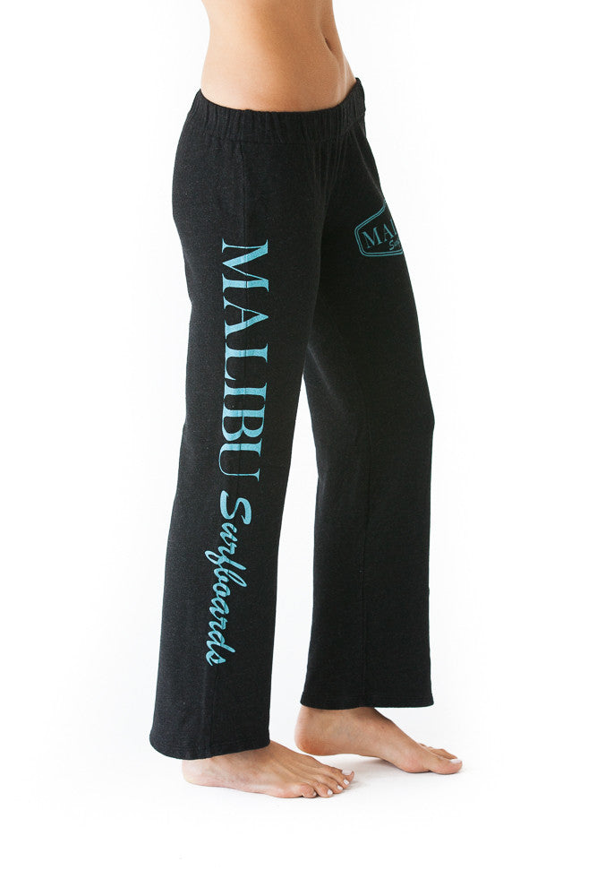 Women's Straight Leg Sweatpants (Black)