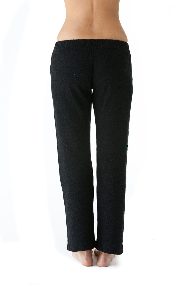 Women's Straight Leg Sweatpants (Black)