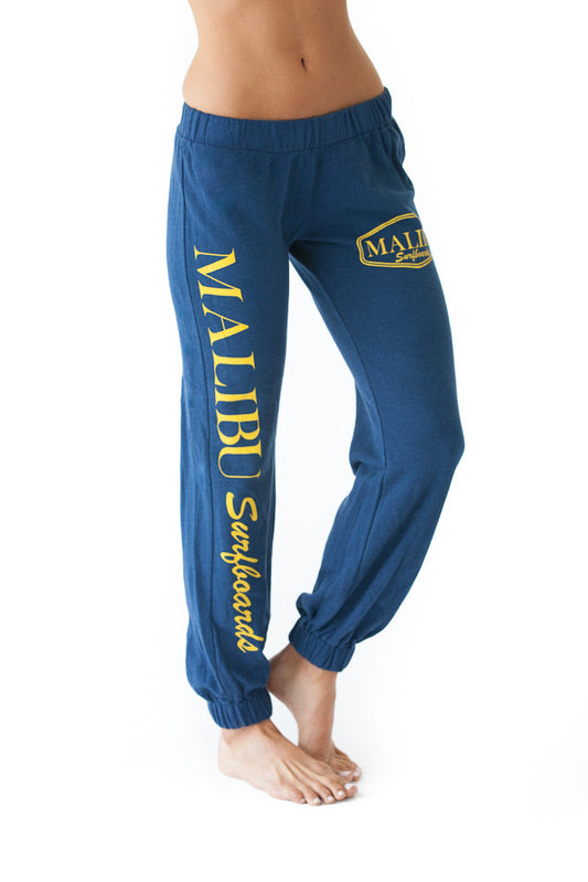 Women's Cuffed Sweatpants in Sea Blue