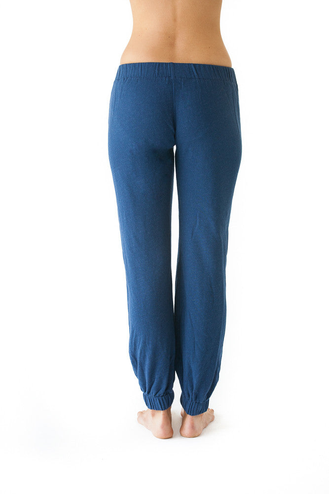 Women's Cuffed Sweatpants in Sea Blue
